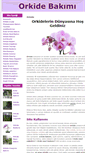 Mobile Screenshot of orkidebakimi.com